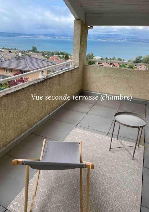 Magnifique Appart Renove Evian Duplex Vue Lac 8 Pers Exterior photo